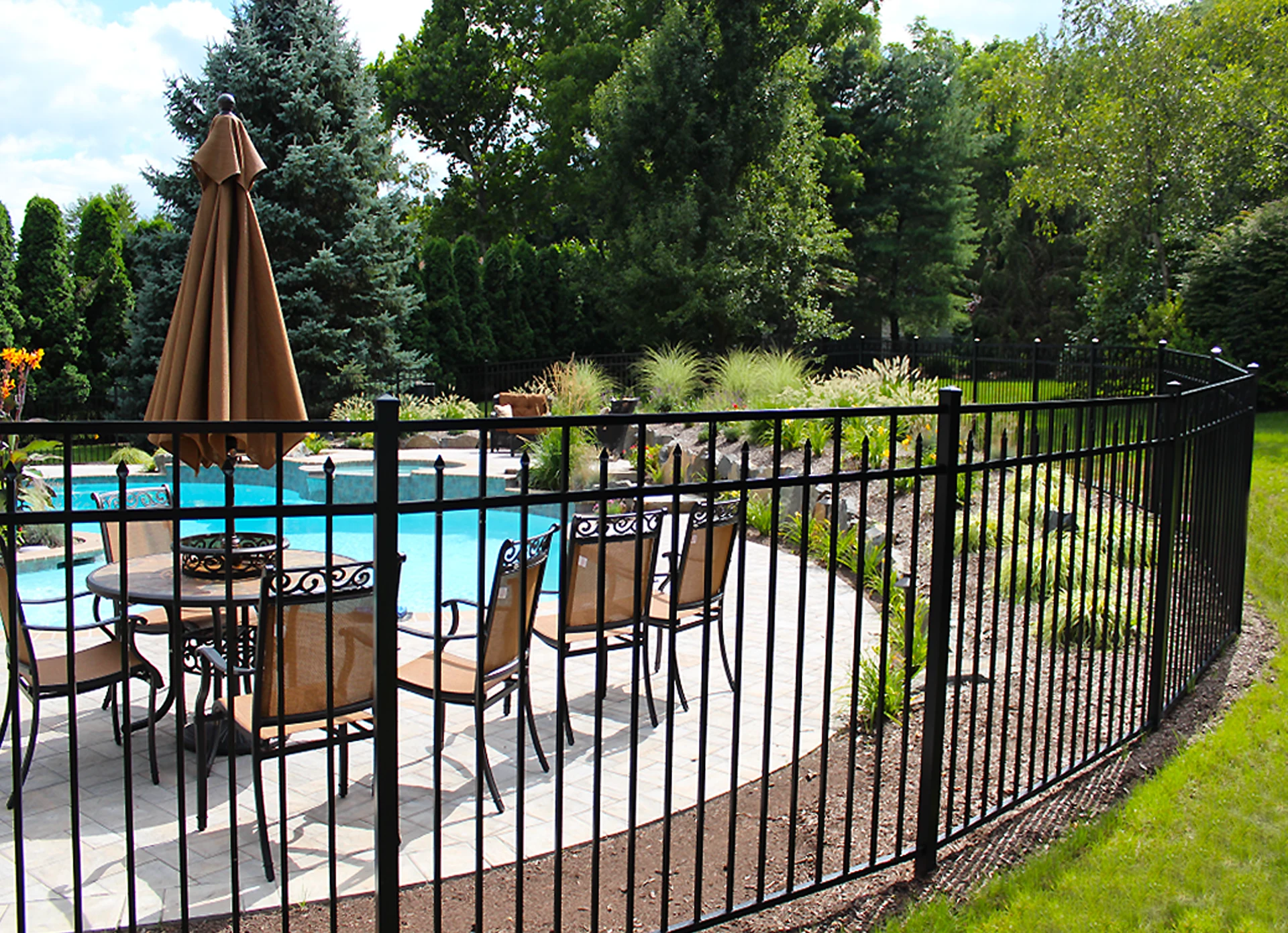 Mesh Safety Fence — Removable by RKC Wood Care Pros in Belton, MO