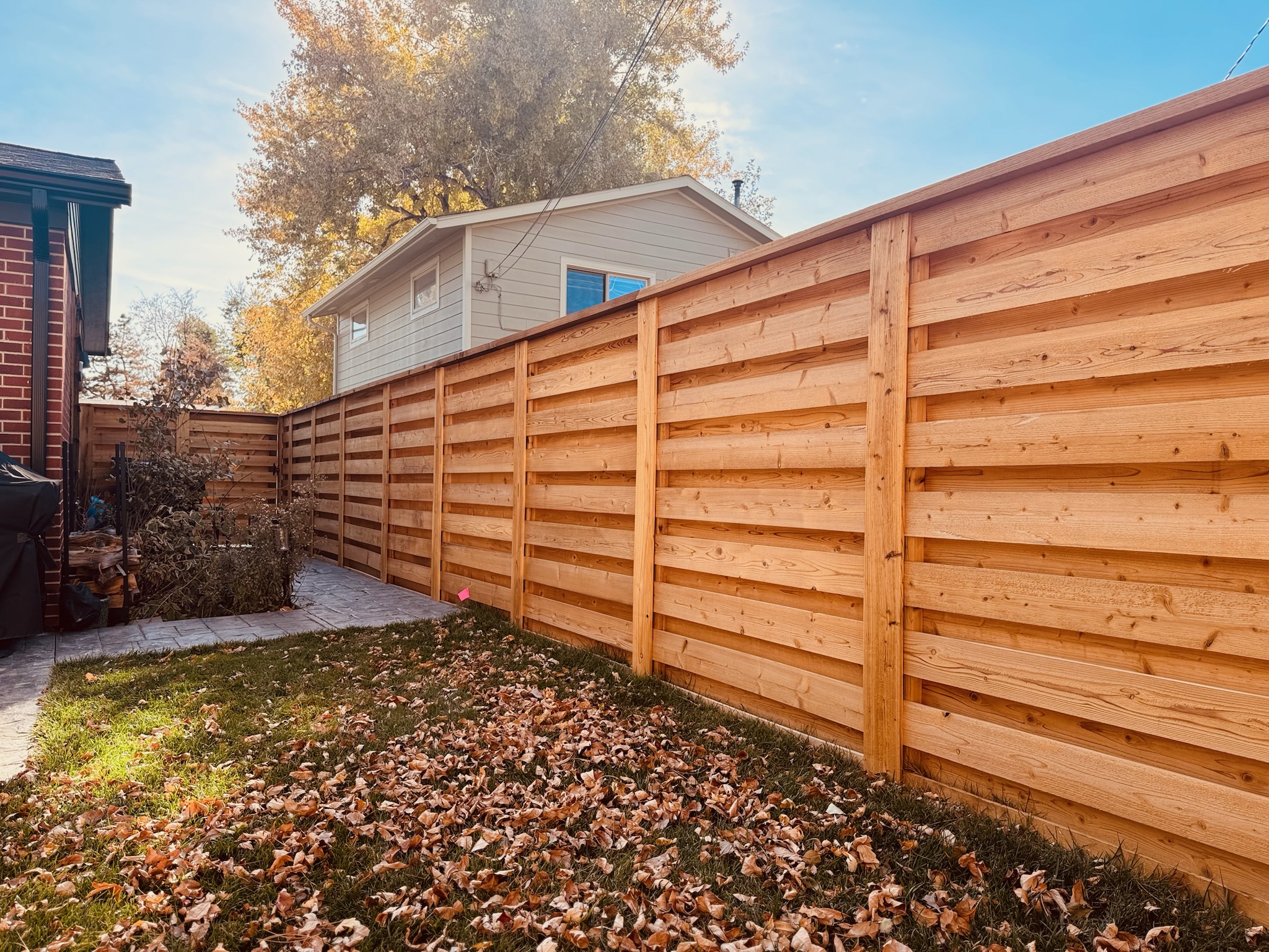 Cedar Shadow Box ("Good Neighbor") by RKC Wood Care Pros in Lee's Summit, MO