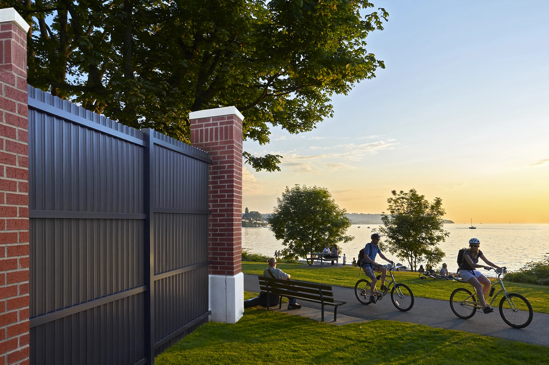 8-foot commercial perimeter security fence with anti-climb mesh in Independence, MO — RKC Wood Care Pros