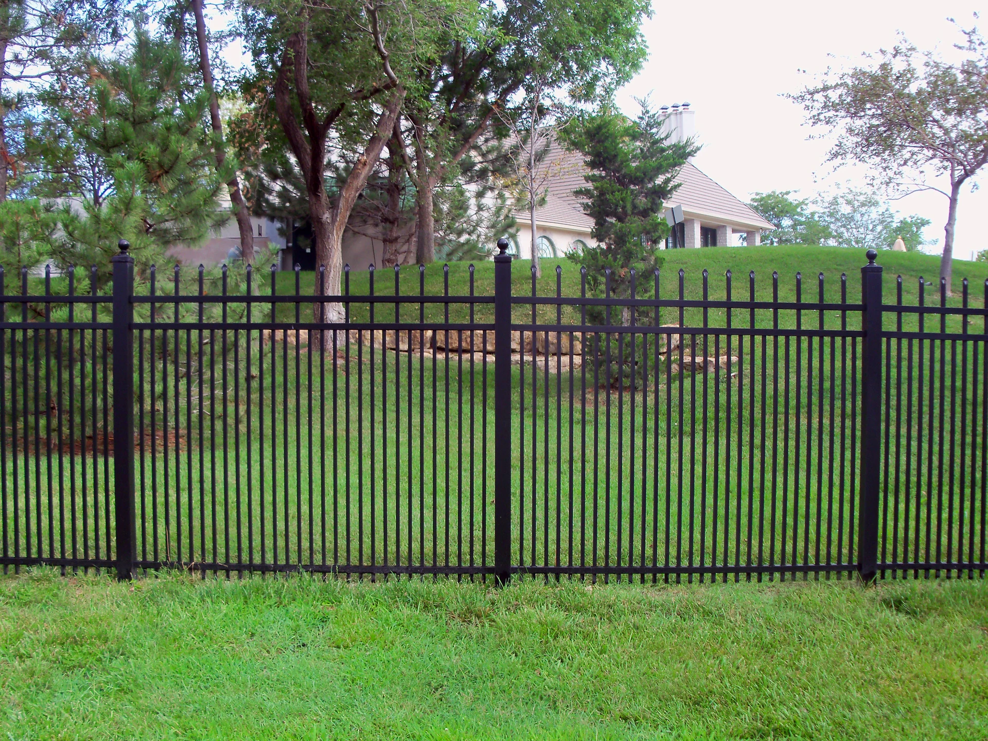 Welded 3-Rail Ornamental Iron by RKC Wood Care Pros in Independence, MO