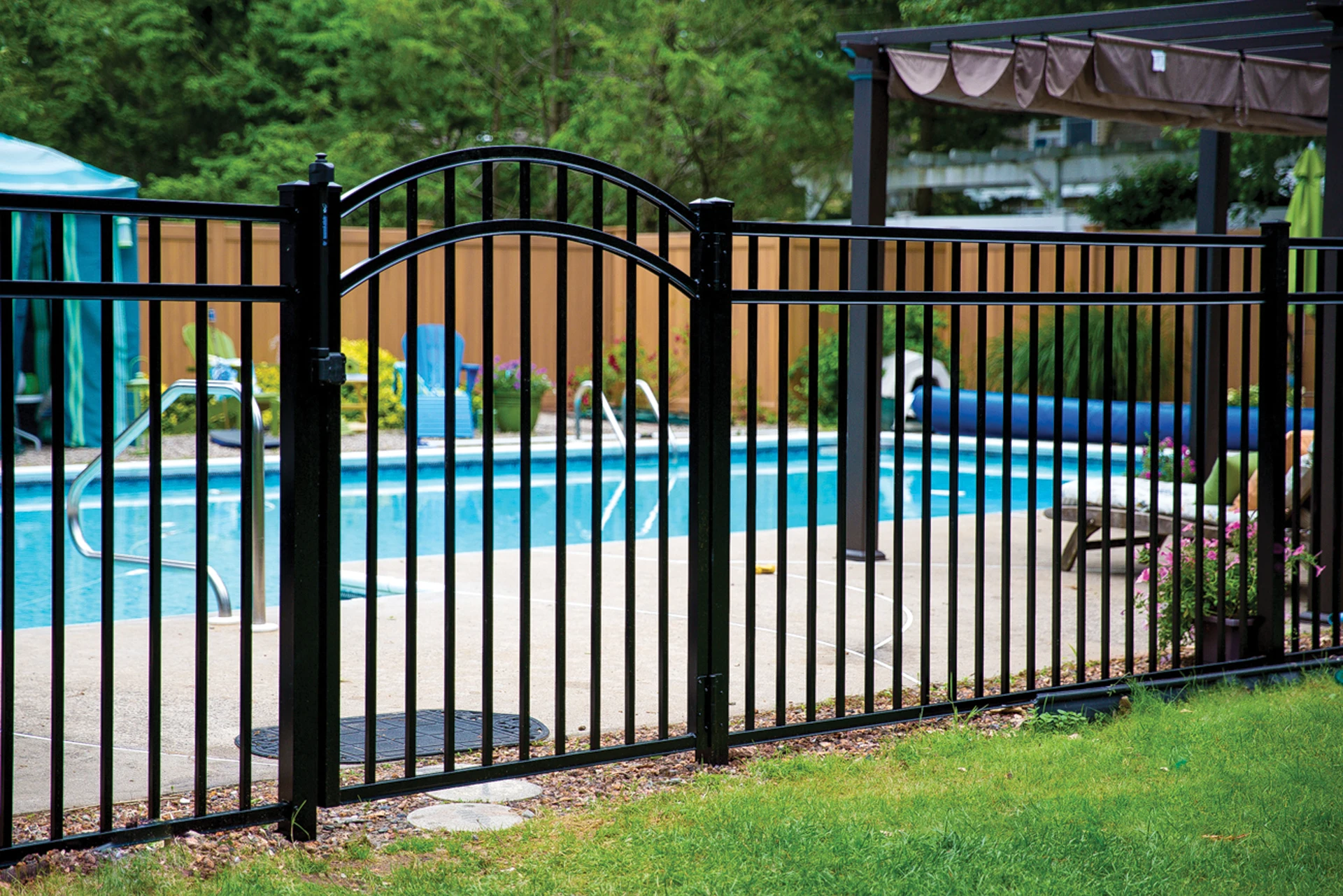 HOA Ornamental Iron — Pond/View by RKC Wood Care Pros in Independence, MO