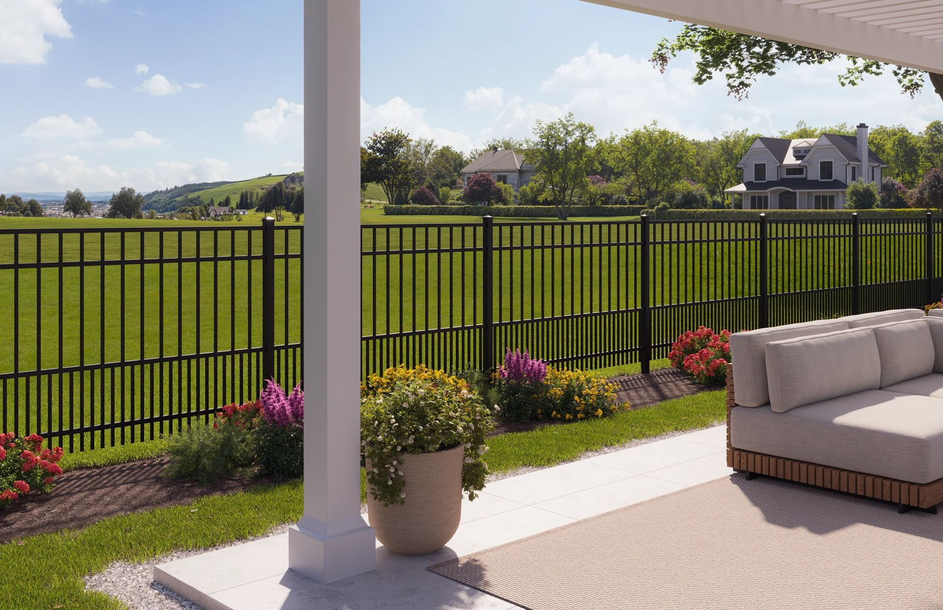 Pool Fence Installation project in Olathe, KS by RKC Wood Care Pros