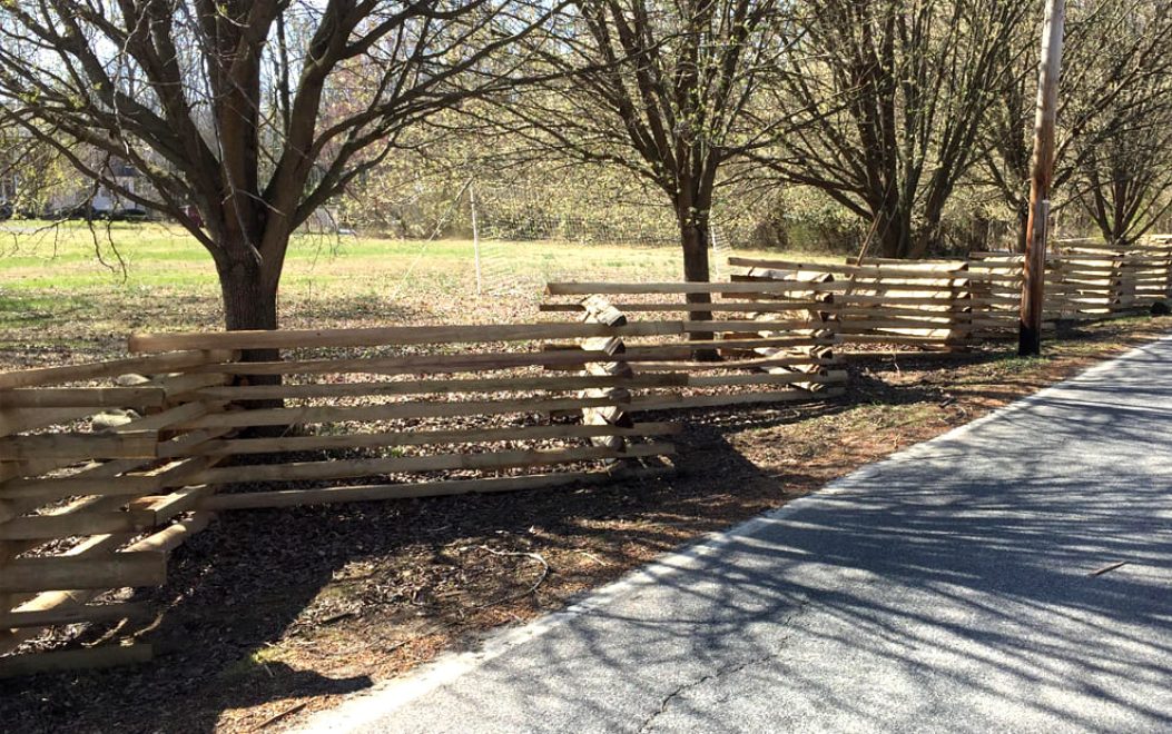 Shadow box cedar fence with air-gap design in Independence, MO — RKC Wood Care Pros