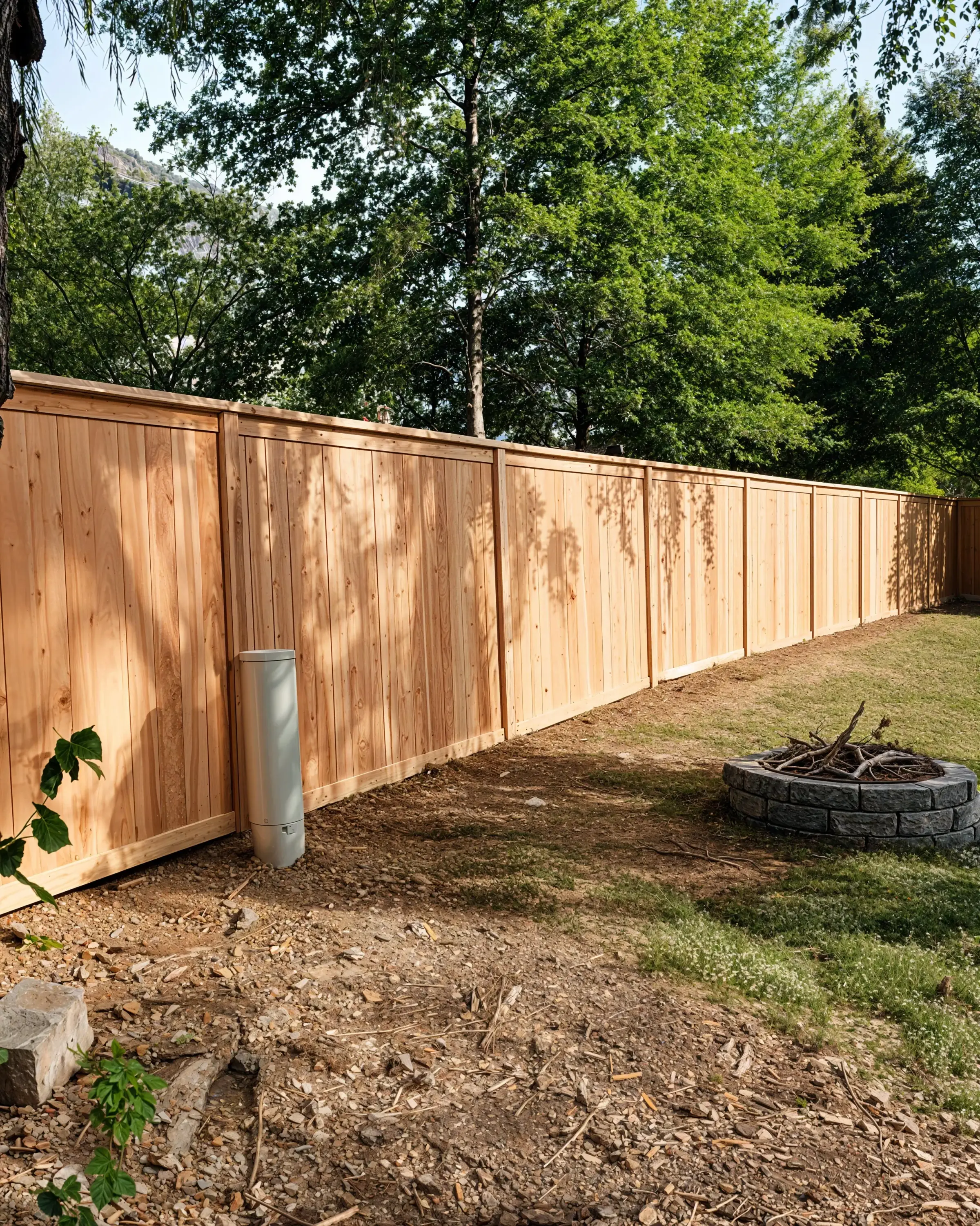 RKC Wood Care Pros fence install across the Kansas City metro