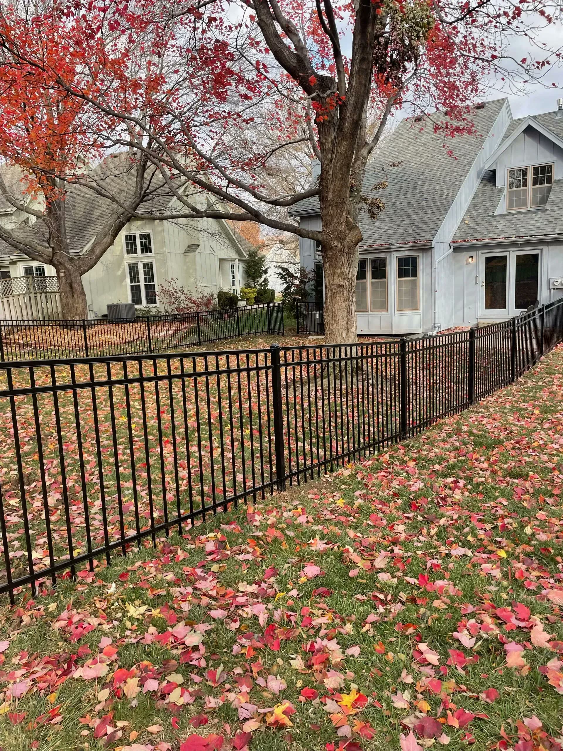 Aluminum fence contractor near Kansas City by RKC Wood Care Pros