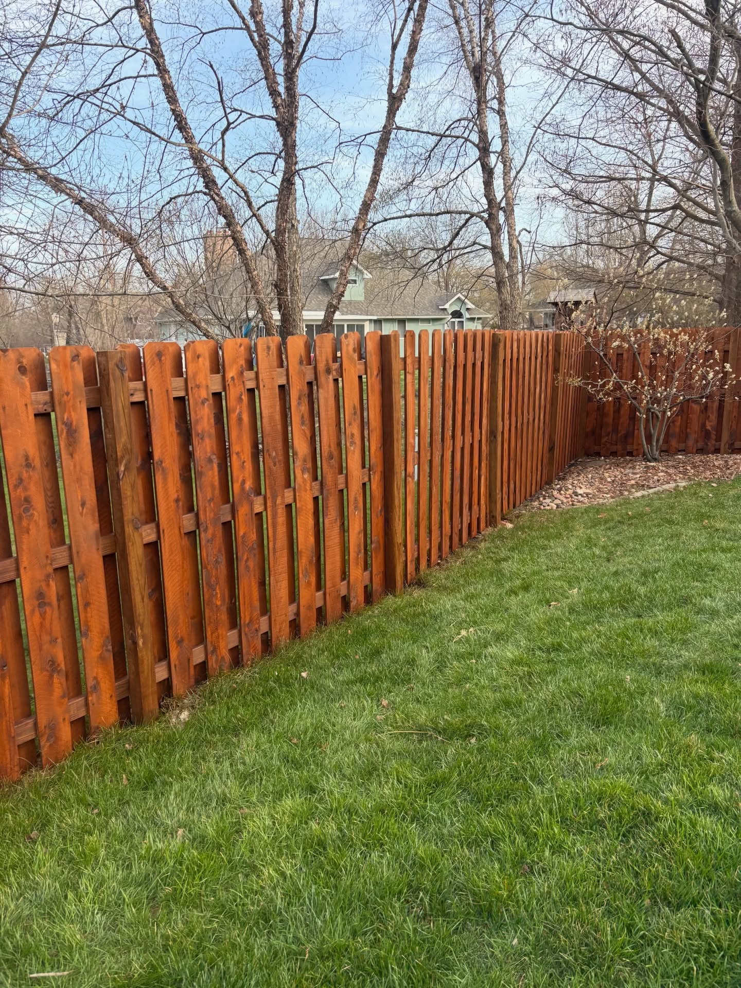 Semi-transparent penetrating cedar fence stain pricing — Shawnee, KS — RKC Wood Care Pros
