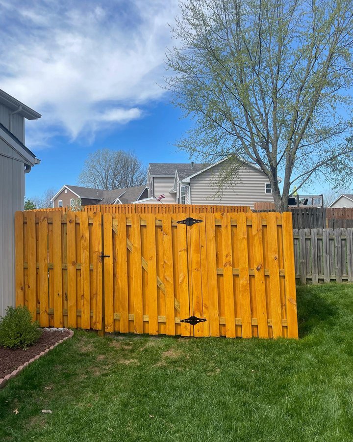 Gate Repair by RKC Wood Care Pros in the Kansas City metro