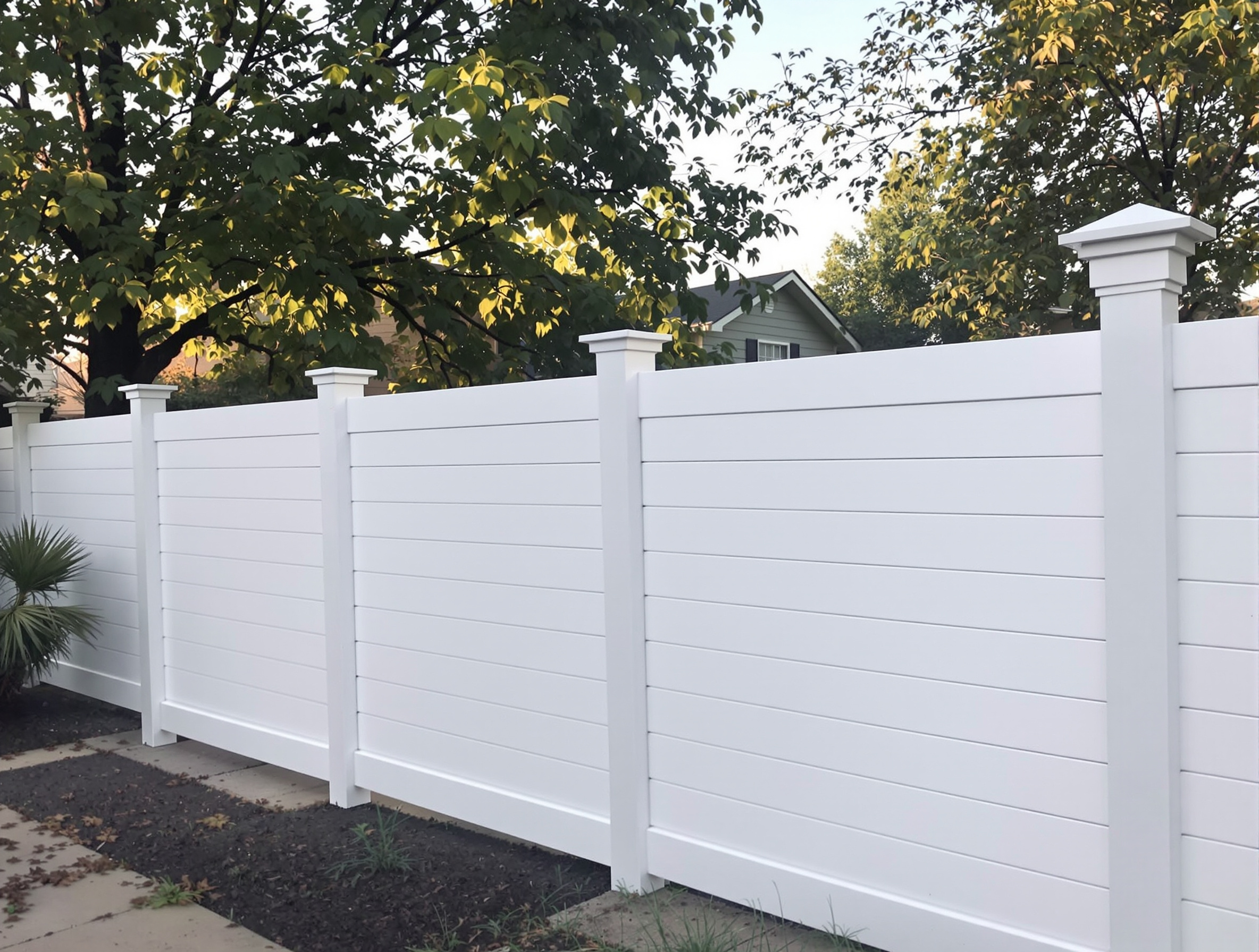 White Privacy — 6 ft by RKC Wood Care Pros in Smithville, MO